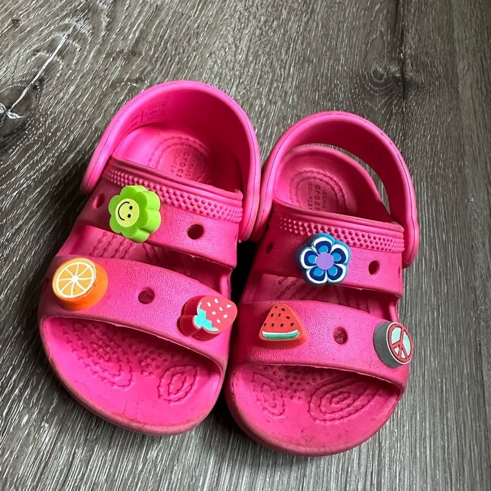 Croc sandals